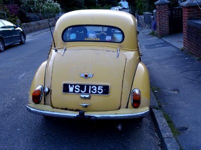 WSJ135 CUSTARD THE MORRIS MINOR