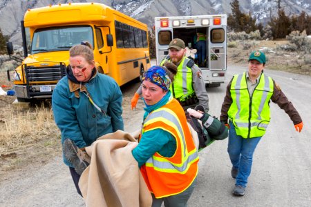 Mass Casualty Incident Training, Mammoth Hot Springs