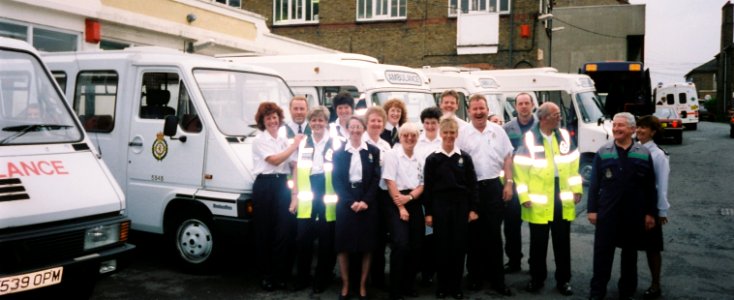 Back in the 1990s London Ambulance Service won a new Patient Transport Contract at the then West Hill Hospital Dartford.