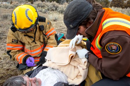 Mass Casualty Incident Training, Mammoth Hot Springs