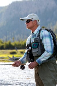 Fly fishing on the Madison River