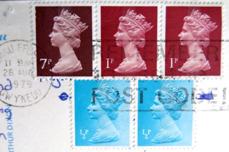 POSTCARD STAMPS