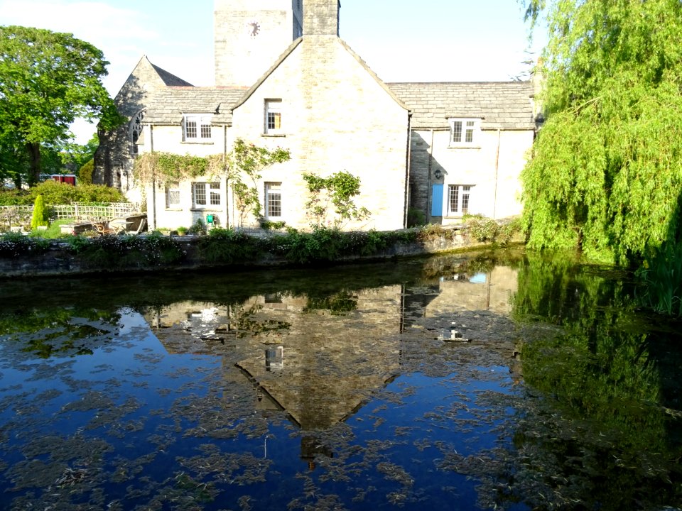 MILL POND REFLECTIONS SWANAGE