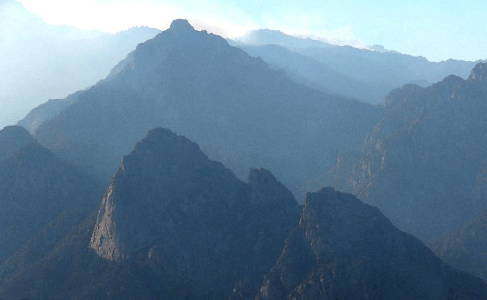 Big Horn Fire, Catalina Mts (June 2020) PHOTOSHOP WATERCOLOR -2