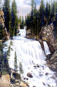 Kepler Cascade, Fire Hole River, Yellowstone Park