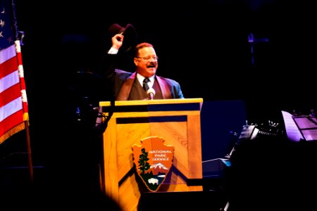 Joe Wiegand as Theodore Roosevelt