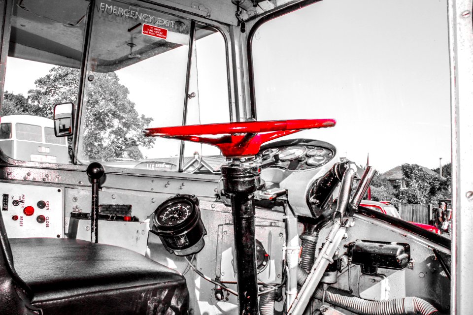Red Steering Wheel