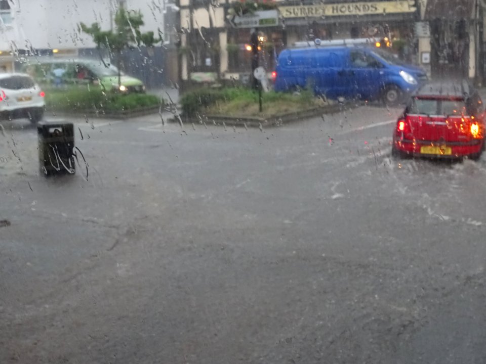 Caterham Surrey Floods