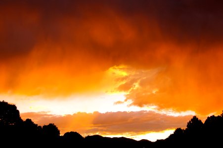 MONSOON SUNSET, LOS ALAMOS, NM -13