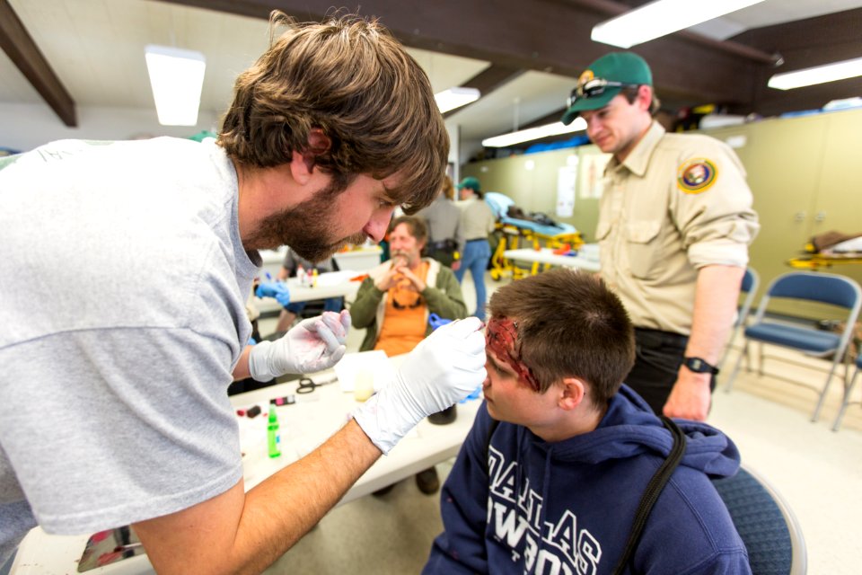 Mass Casualty Incident Training, Mammoth Hot Springs