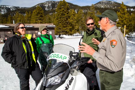 Non-commercially Guided Snowmobile Access Program photo