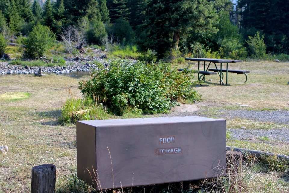 Slough Creek Campground site