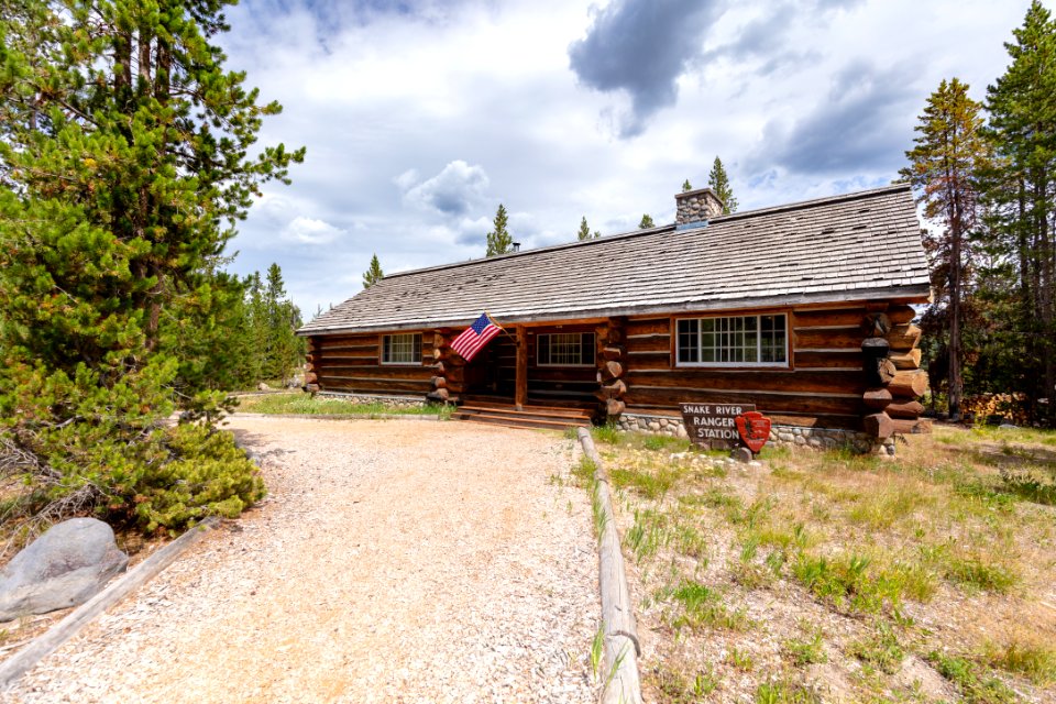 Snake River Ranger Station near the South Entrance