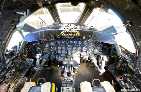 Midlands Air Museum - Vulcan Cockpit