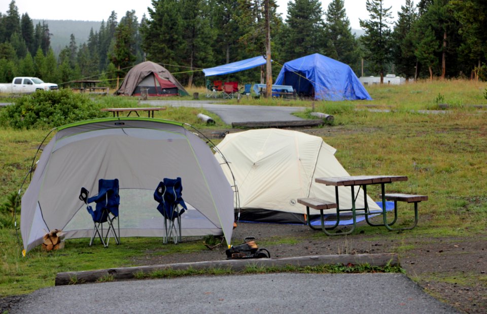 Bridge Bay Campground site