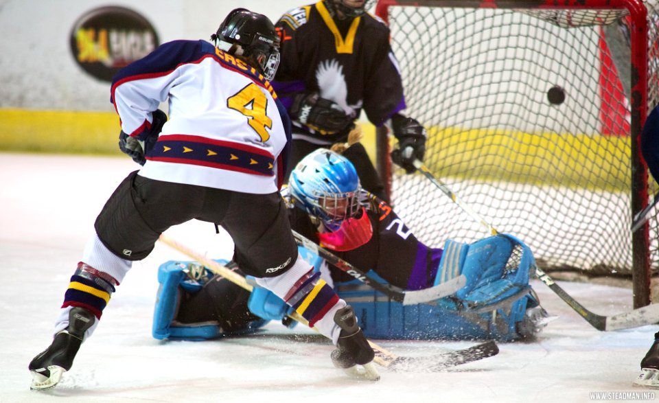 Ice Hockey - Guildford Lightning Vs Milton Keynes Falcons