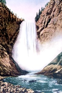 Lower Falls of the Yellowstone River