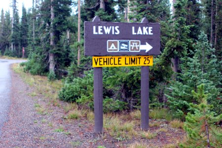 Lewis Lake: Camping, boat ramp, picnicing photo