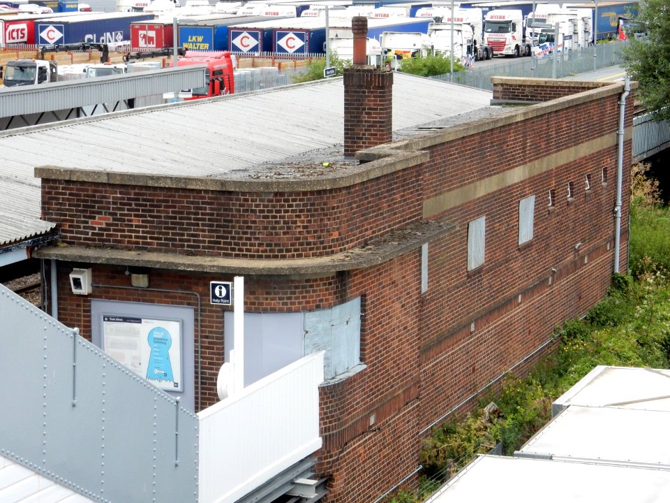 New Hythe Station Art Deco