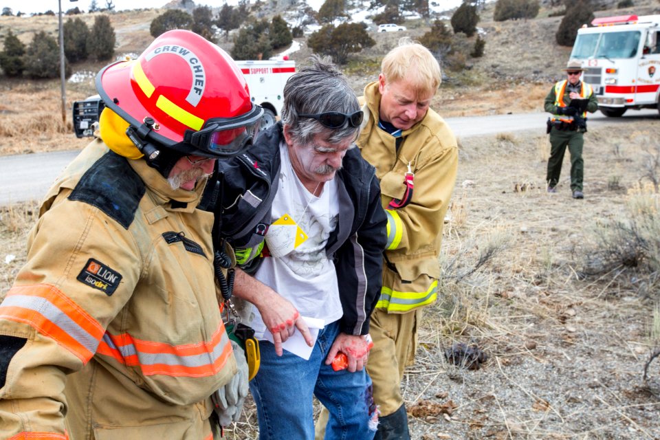 Mass Casualty Incident Training, Mammoth Hot Springs