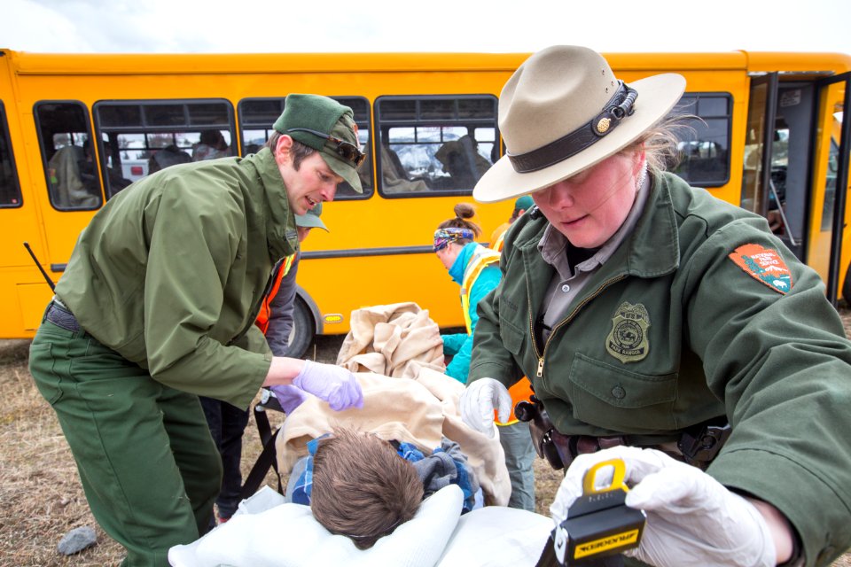 Mass Casualty Incident Training, Mammoth Hot Springs