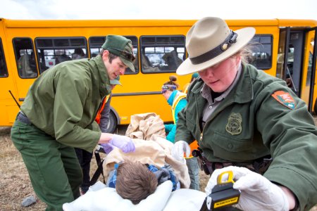 Mass Casualty Incident Training, Mammoth Hot Springs