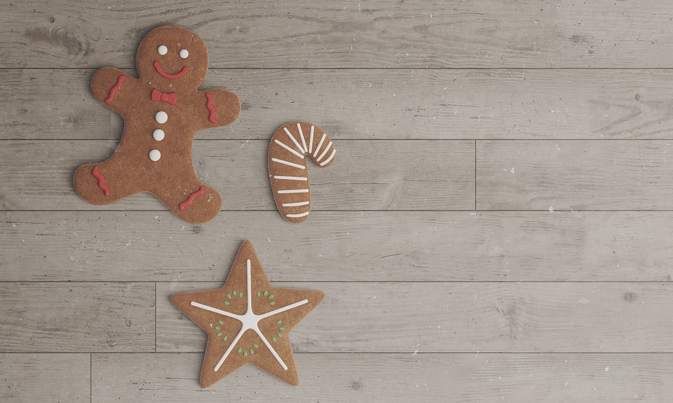 Gingerbread xmas dessert