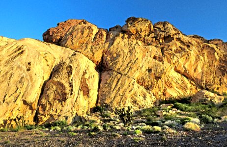 COVID 19 ESCAPE TRIP (4-2-2020) am walk at north campsite, gold buttes national monument, nevada -04 PHOTOSHOP WATERCOLOR