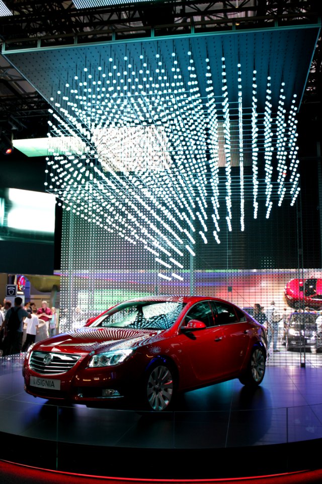 Vauxhall Insignia Launch Stand