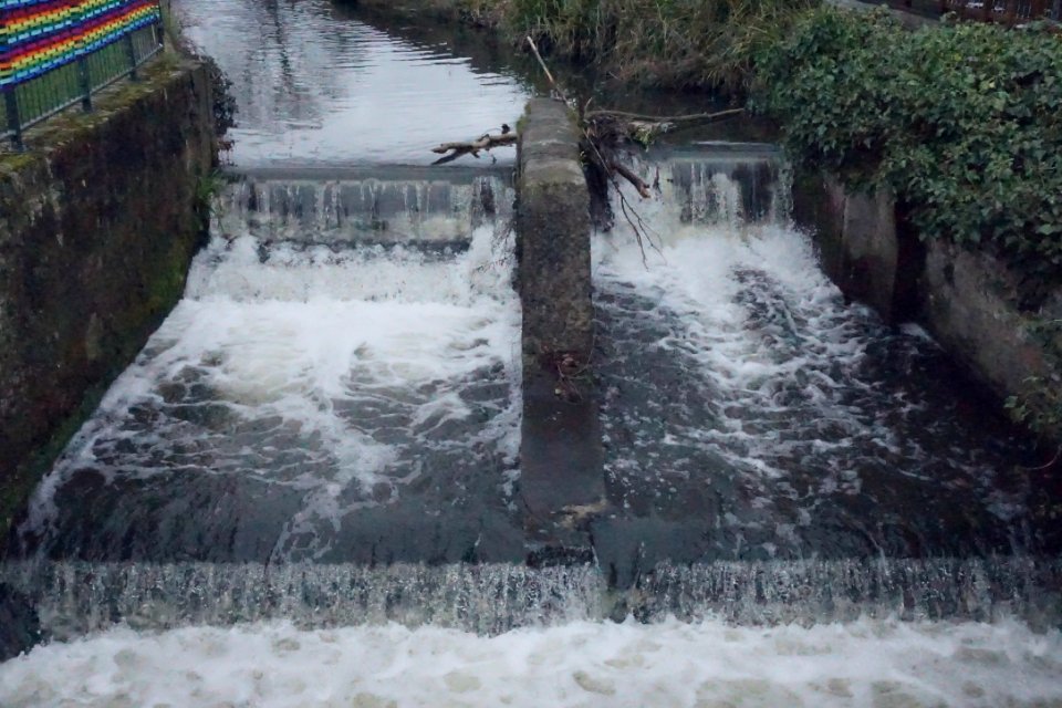 Waterfall The Old Mill River Cray Bexley
