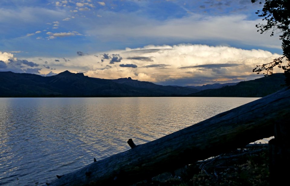 Storm brewing south of Yellowstone Lake