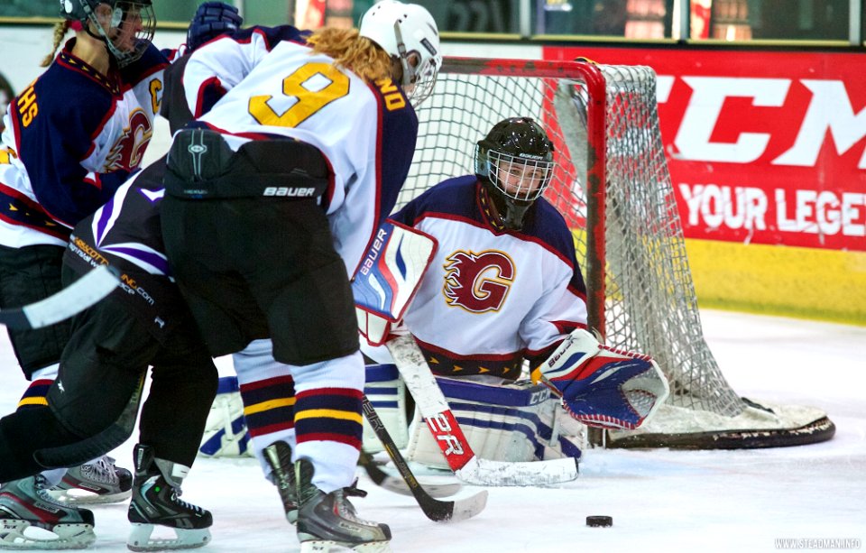 Ice Hockey - Guildford Lightning Vs Milton Keynes Falcons