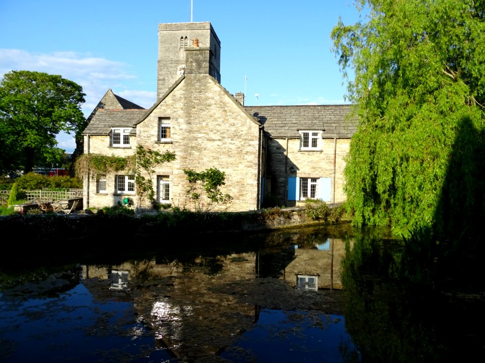 MILL POND REFLECTIONS SWANAGE