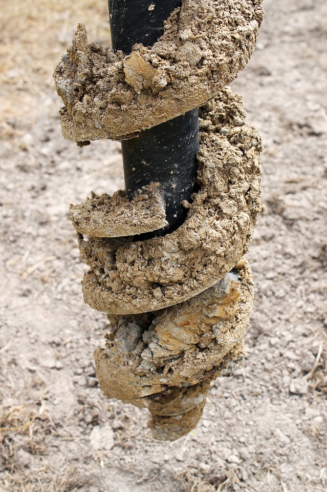 Excavation digging spiral
