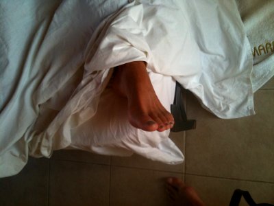Foot and Drapery