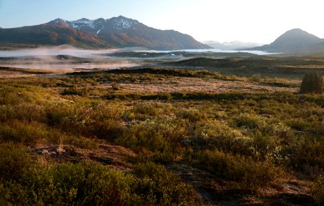 TANGLE LAKE, Denali Highway, Alaska (6-2019) WATERCOLOR  (35)