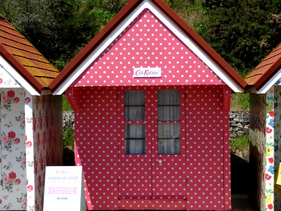 Cath Kidston's Bournemouth beach huts
