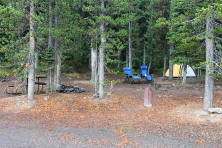 Lewis Lake Campground site