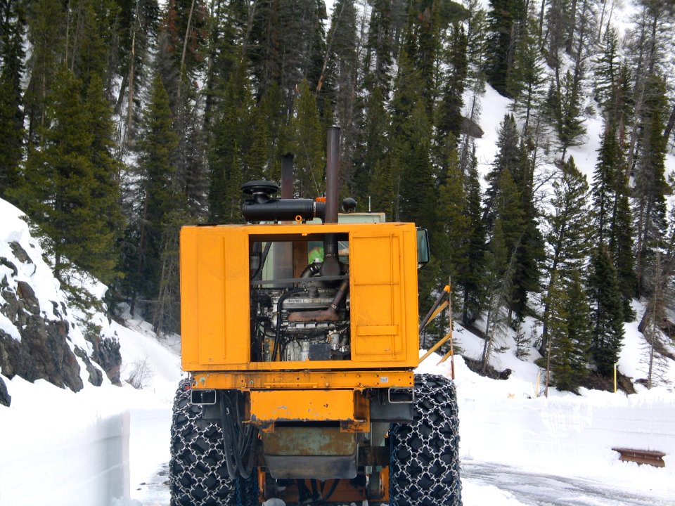 Hough Loader on East Entrance Road