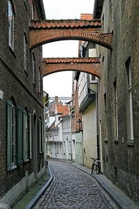 Houses historic center lübeck