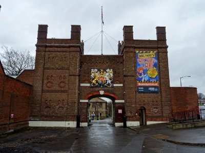 Chatham Dockyard Gate
