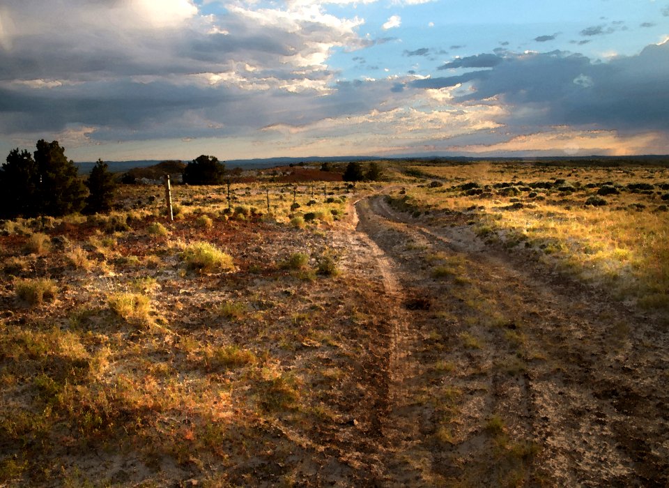 CAMPSITE AT CASTLE GARDEN ROCK ART SITE (7-14-2019) fremont co, wy, PHOTOSHOP WATERCOLOR (1)