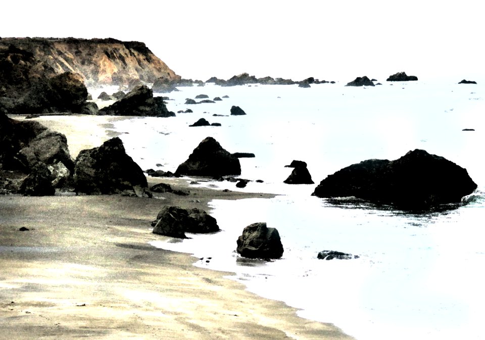 051 - Westport-Union Landing C G, CA Jul 27 - Aug 2 PHOTOSHOP WATERCOLOR