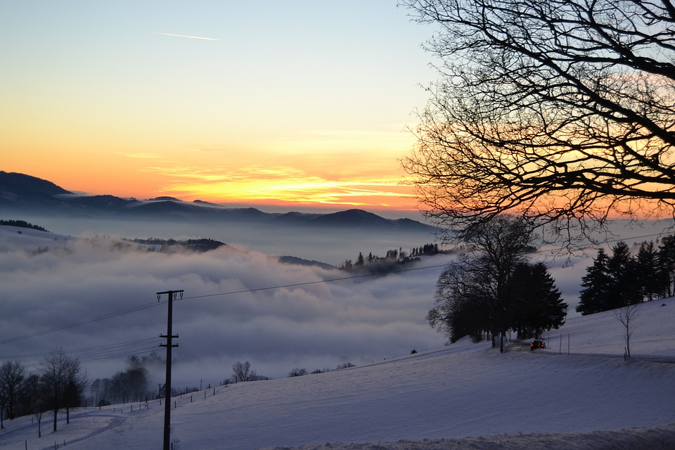 Clouds panorama landscape