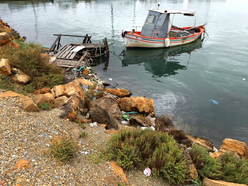 Human Scale Jetty With Waste