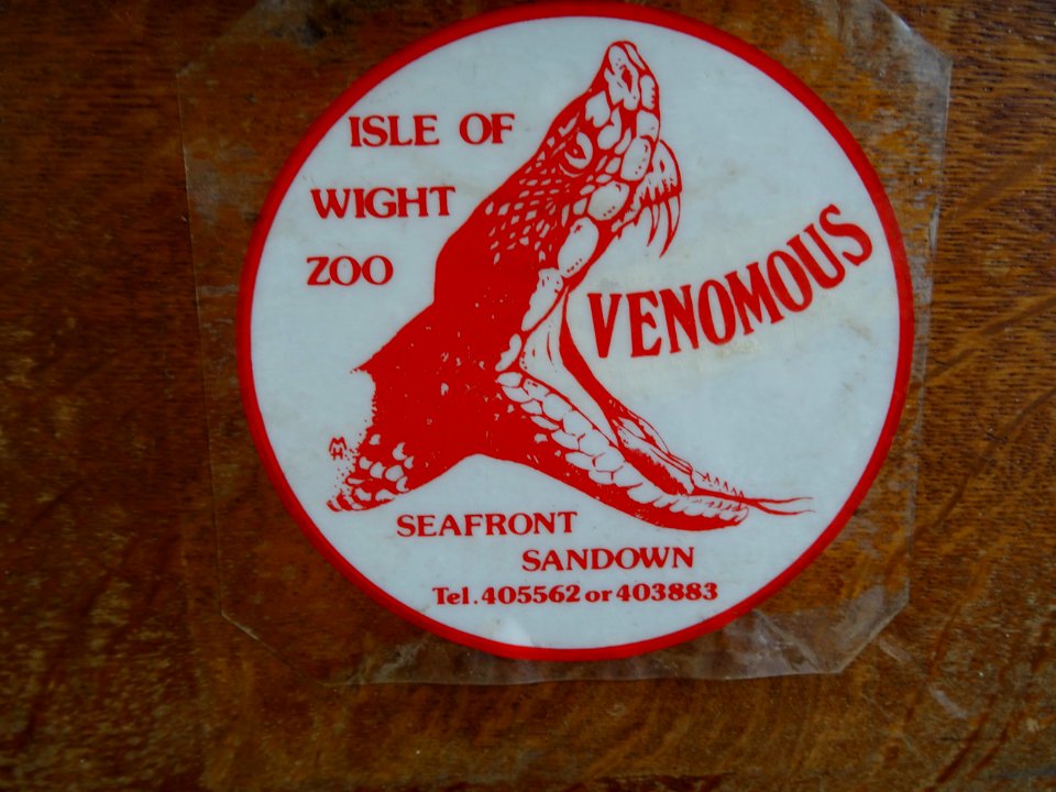 ISLE OF WIGHT ZOO VENOMOUS