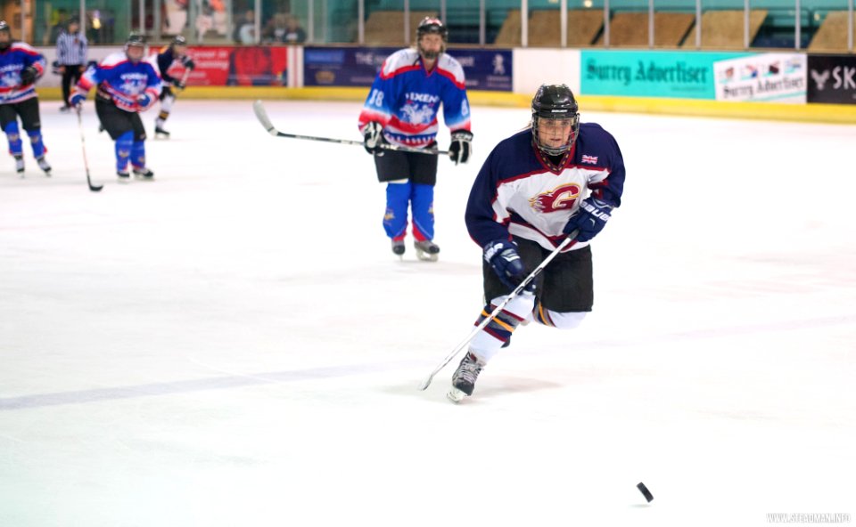 Ice Hockey - Guildford Lightning Vs Solihull Vixens
