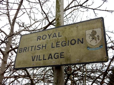 Royal British Legion Village Sign photo