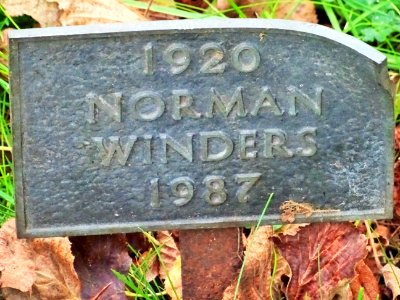 NORMAN WINDERS 1920 TO 1987