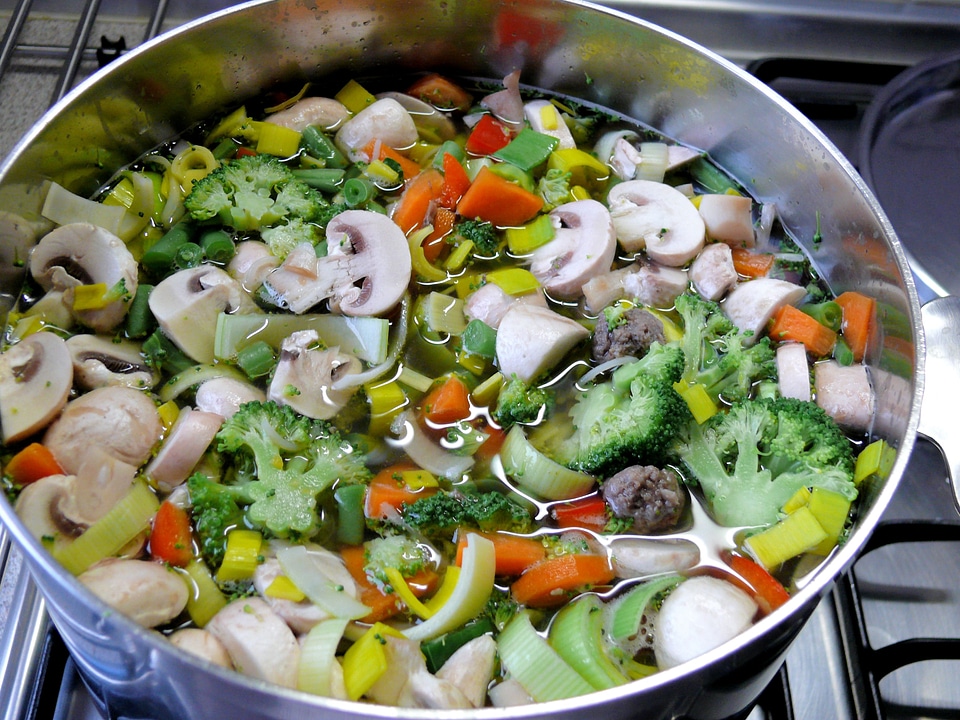 Healthy fresh cooking